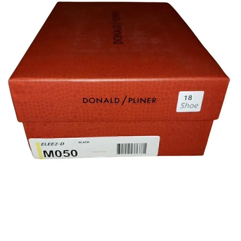 Donald Pliner NEW Elee Black Platform Oxford Shoes‎